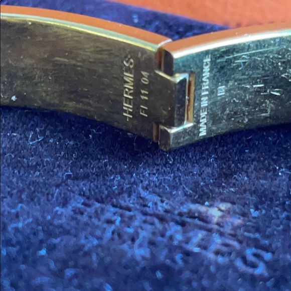 White Hermès Clic Clac - Picture 4 of 6